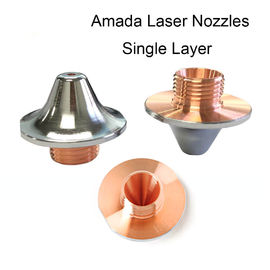 Amada नोजल लेजर कटिंग पार्ट्स सीएनसी लेजर कटर के लिए सिंगल लेयर क्रोमिंग सहायक उपकरण