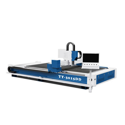 20000W Fiber Laser Cutter with Pallet Changer for Continuous Production
