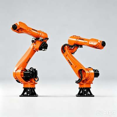 KUKA KR 25 R1840-3 HW आर्क वेल्डिंग रोबोट लाइनर ट्रैक पर KUKA FSWeld वेल्डिंग कंट्रोल सिस्टम के साथ