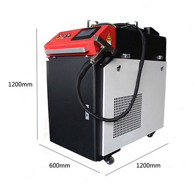 पदोन्नति धातु जंग ऑक्साइड के लिए 1500W 2000W 3000W निरंतर लेजर सफाई मशीन
