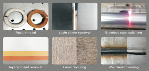 वायु शीतलन नाड़ी लेजर सफाई मशीन