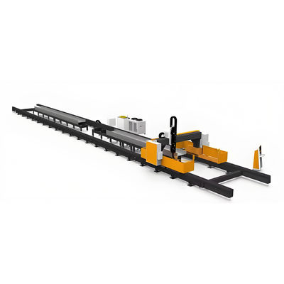 उच्च गुणवत्ता वाला 12KW 20KW अतिरिक्त-बड़ा फॉर्मेट ग्राउंड रेल फाइबर लेजर कटिंग मशीन धातु CNC लेजर कटर के लिए