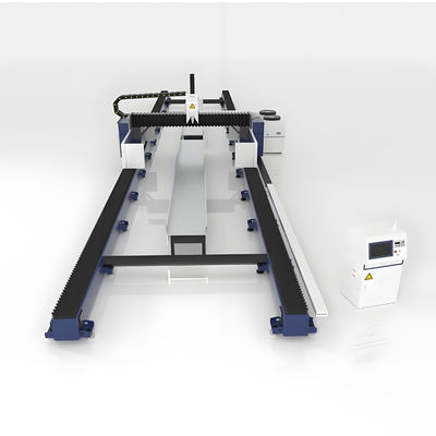 उच्च गुणवत्ता वाला 12KW 20KW अतिरिक्त-बड़ा फॉर्मेट ग्राउंड रेल फाइबर लेजर कटिंग मशीन धातु CNC लेजर कटर के लिए