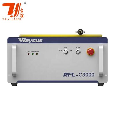 उच्च मोटाई धातु काटने की मशीन के लिए Raycus RFL-C3000 3000W 3KW फाइबर लेजर स्रोत