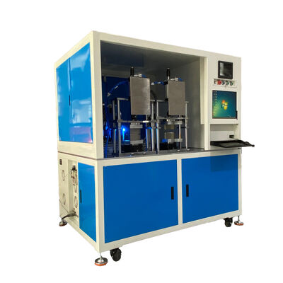 बंद कैबिनेट के साथ 1500W डोर हैंडल स्वचालित लेजर वेल्डिंग मशीन