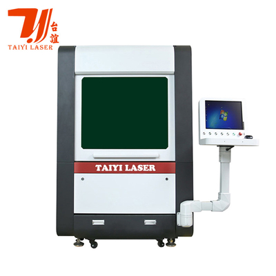 TY-6060JM 1000W-6000W सोने चांदी तांबा मिनी आभूषण सटीक बंद फाइबर लेजर काटने की मशीन