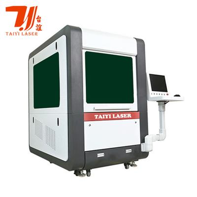 TY-6060JM 1000W-6000W सोने चांदी तांबा मिनी आभूषण सटीक बंद फाइबर लेजर काटने की मशीन