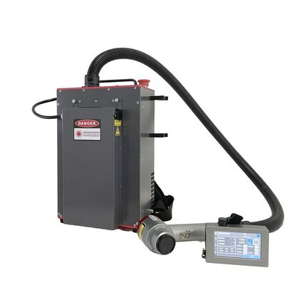 नई डिजाइन 200W बैकपैक लेजर सफाई मशीन हल्के पोर्टेबल लेजर जंग हटाने की मशीन