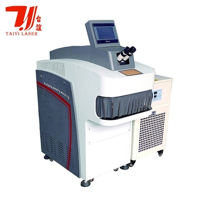 200W 120J गोल्ड सिल्वर कॉपर ज्वैलरी YAG स्पॉट लेजर वेल्डिंग मशीन