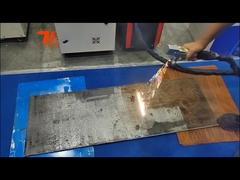 सीडब्ल्यू फाइबर लेजर जंग हटाने की मशीन 1000w 1500w 2000w सफाई