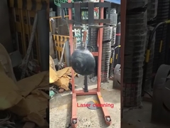 हैंडहेल्ड बड़े क्षेत्र की लेजर सफाई मशीन 1500W 2000W