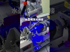 केटल चाय के डिब्बे स्वचालित फाइबर लेजर वेल्डिंग मशीन