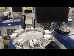 विजुअल पोजिशनिंग सिस्टम सीसीडी कैमरा के साथ संधारित्र के लिए कस्टम यूवी लेजर मार्किंग मशीन